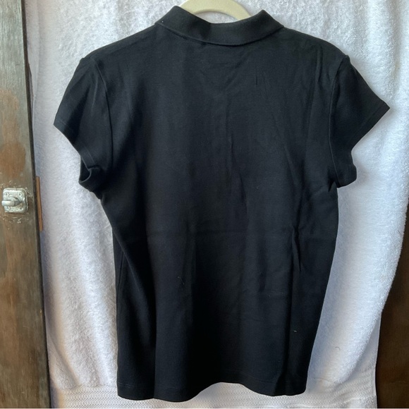 Chico’s Apparel Club Short Sleeve Tee Black; NWT; M/8 - Picture 4 of 12